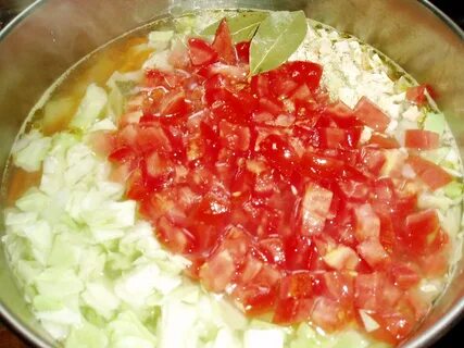 Рецепт щей с помидорами и перцем