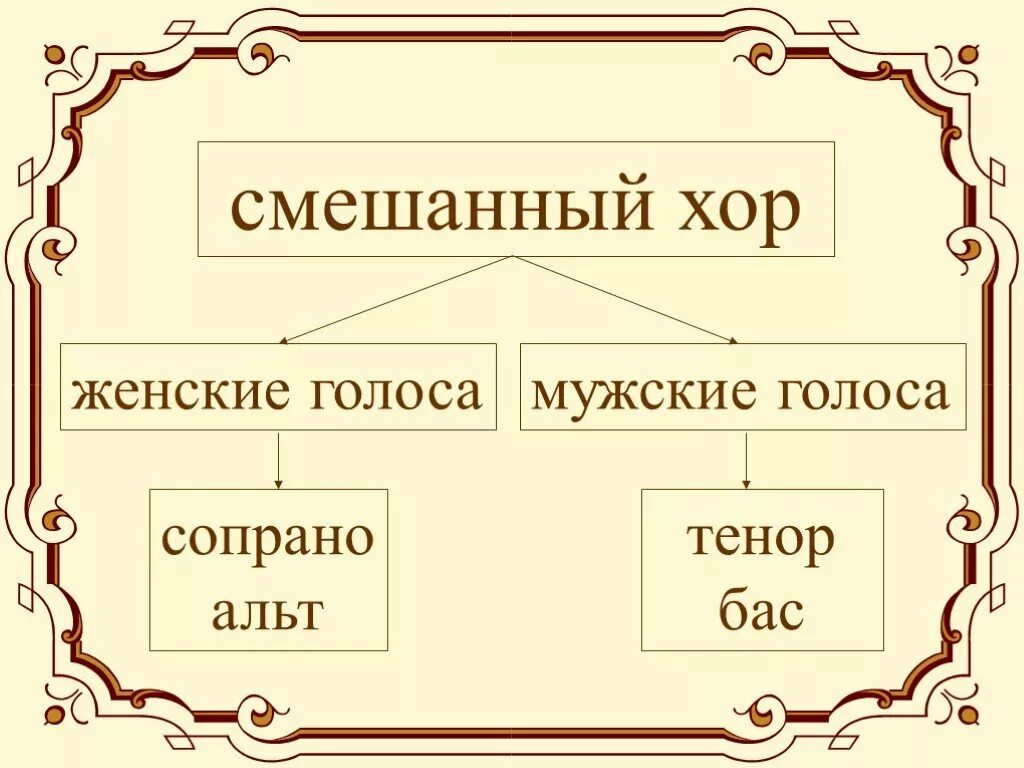 3 голос в хоре. Мужские и женские голоса. Голоса в Хоре мужские и женские. Типы хоров в Музыке. Типы голосов в Хоре.