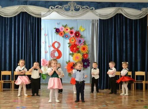 Игры на праздник 8 марта в детском саду с родителями