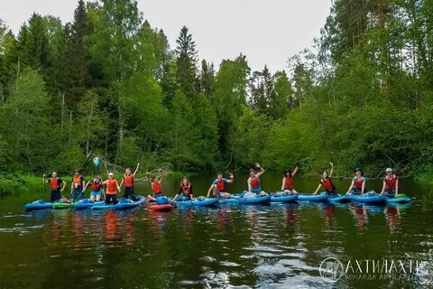 Прогулка на сапах оредеж