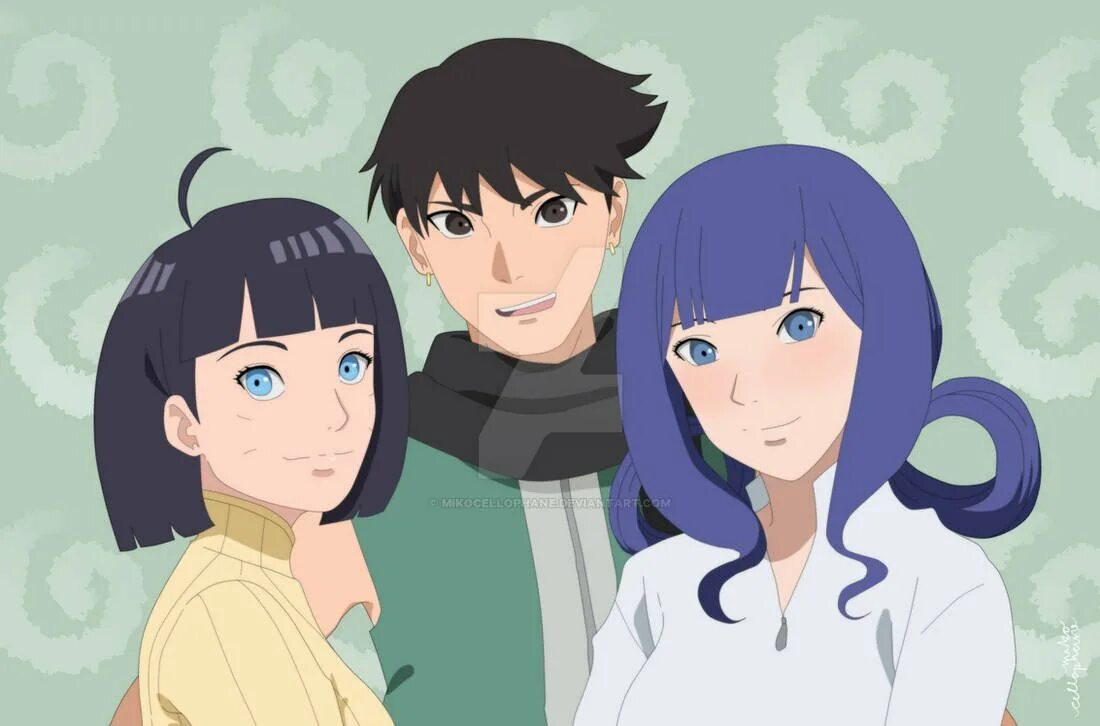 Наруто хината боруто и химавари семья. Химавари узумаки. Дочь наруто. Хината боруто и химавари. Химавари узумаки.