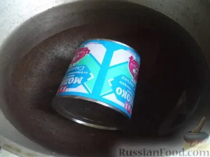 Можно варить банку сгущенки с кольцом