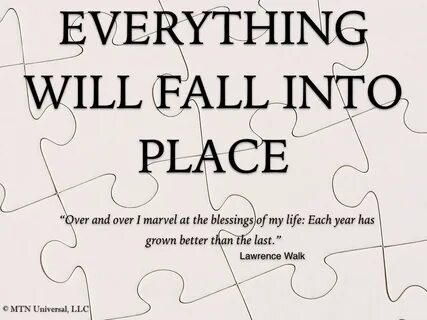 Into places