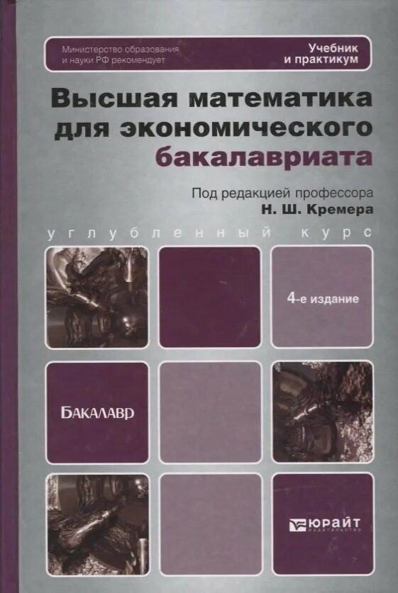 Экономика бакалавриат учебник. Высшая математика для экономического бакалавриата Кремер 2012. Учебники по высшей математике для бакалавров. Учебник Высшая математика бакалавриат. Высшая математика в экономике.