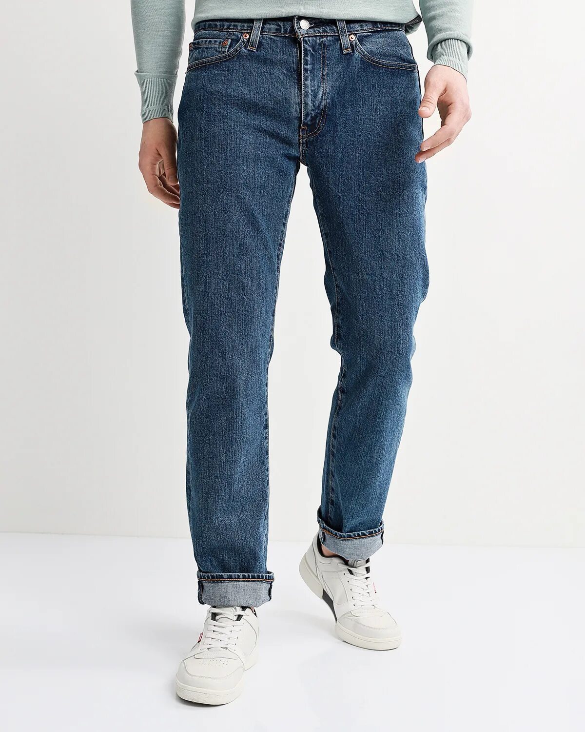 Джинсы levis мужские фото Джинсы классические Levi's, размер 40/30, голубой купить в интернет-магазине п
