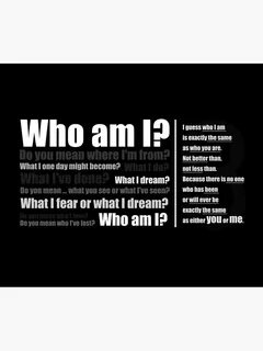 But i am who i am