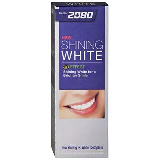 Shining white