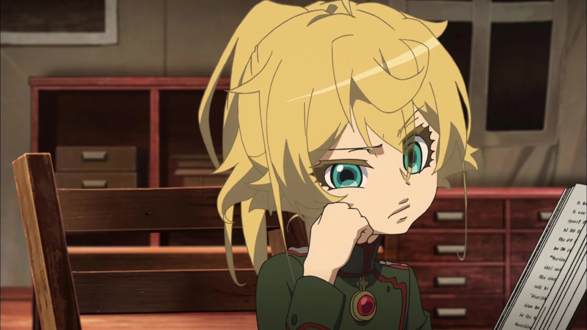 Военная хроника маленькой девочки 1. Youjo Senki Таня Дегуршаф. Таня Дегуршафф Скриншоты.