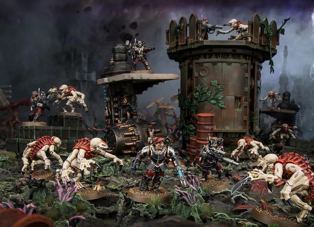 Warhammer 40000 kill. Вархаммер 40000 Kill Team. Килл тим вархаммер 40000. Kill Team Warhammer 40k. Astra Militarum Kill Team.