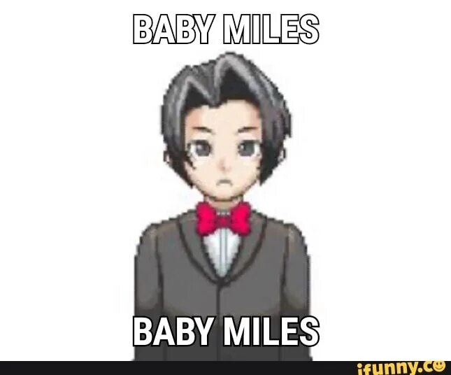 Майлз спрайт поклон. Raymond Shields. Ace attorney Sprites. Little miles