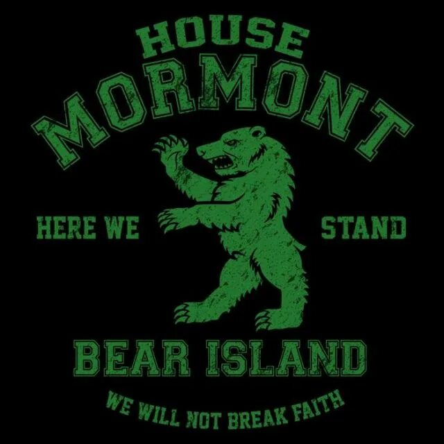 He stands we stand. Мормонт герб. Bear Island флаг. Mormont here we Stand. We Stand.