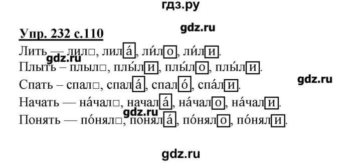 Русский язык 3 класс упр 110. Домашнее задание по русскому языку 4 класс 2 часть. Русский язык 4 класс 2 часть страница 110 упражнение 232. Русский язык 4 класс 1 часть упражнение 232. Русский язык 4 класс 2 часть упражнение 2.