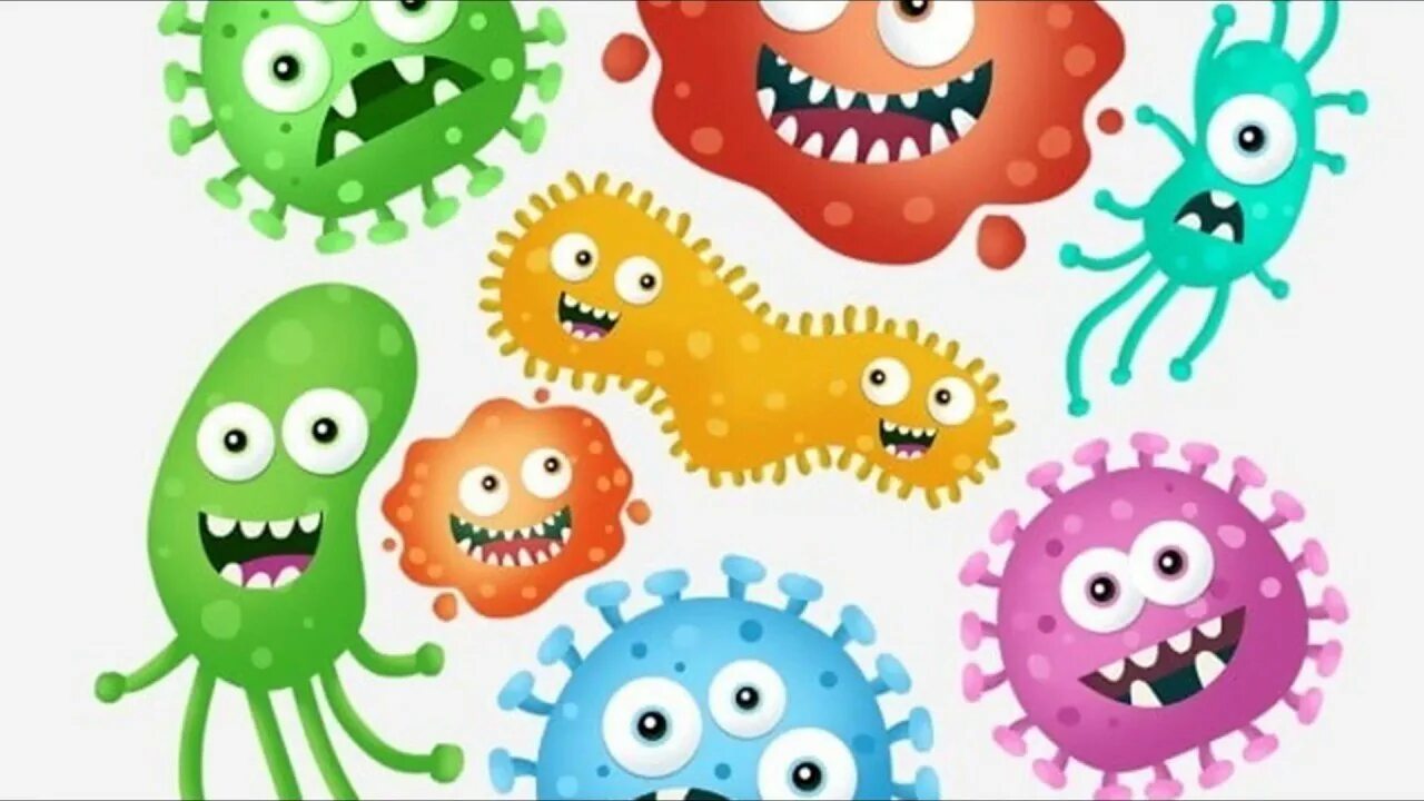 Микробы вирусы бактерии. Вирусы бактерии микробы. Микробы для детей. Вирусы и микробы для детей. Микробы мультяшные.