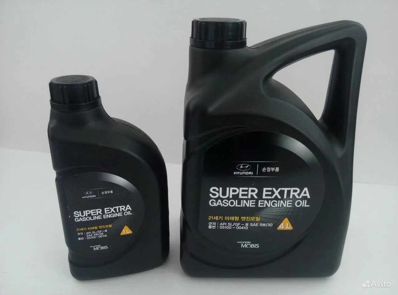 оригинальное моторное масло хендай 5w30