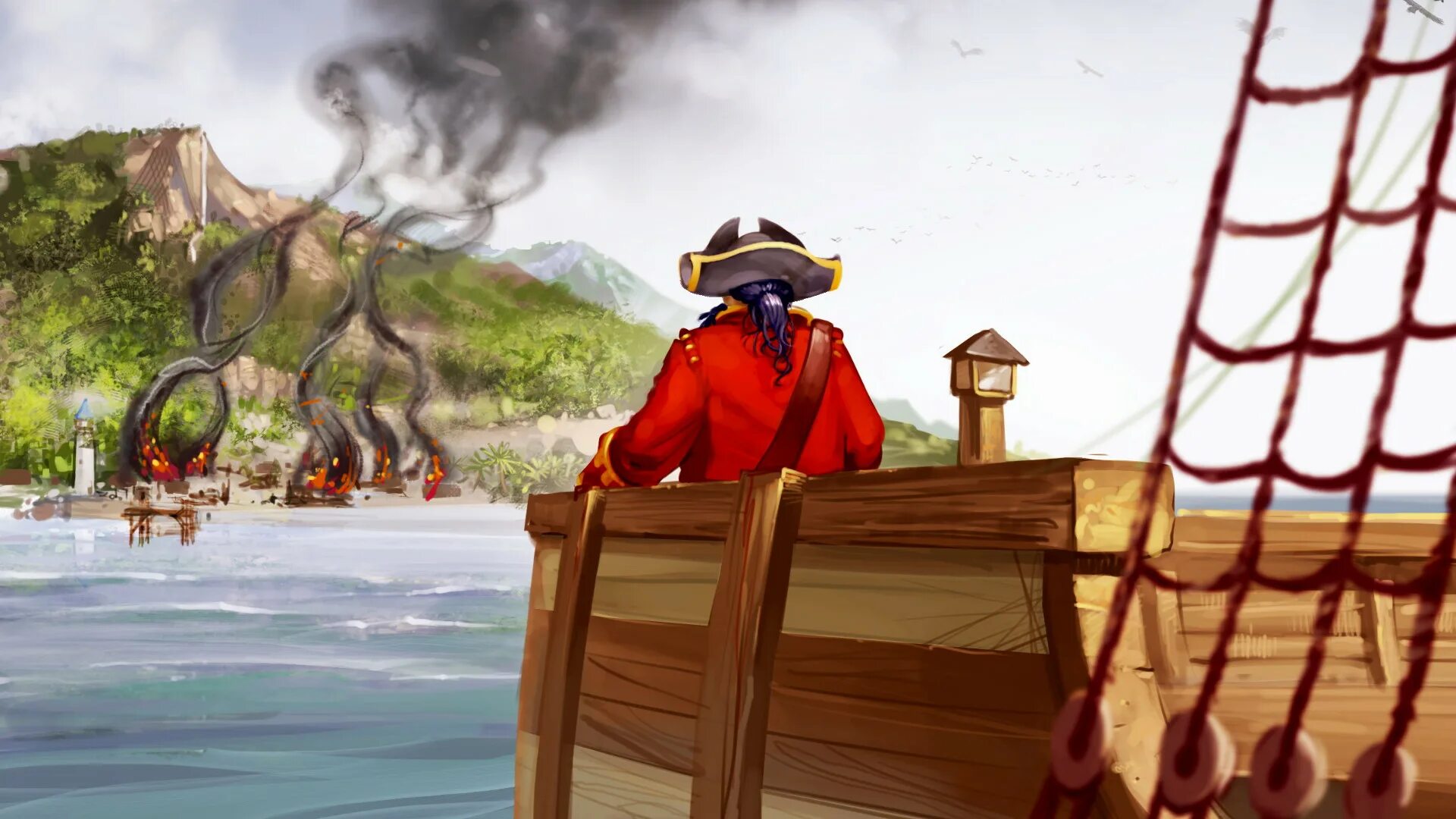Journey of discovery. Anno 1701 Dawn of Discovery. Пираты в anno. Anno 1701 пираты. Пираты, вулкан.