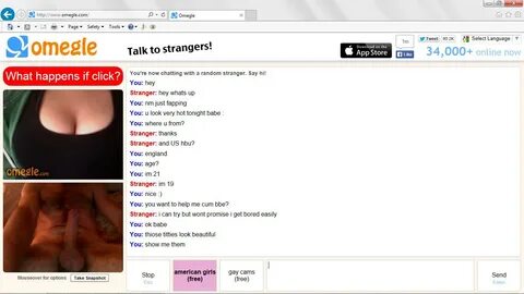 Omegle chat only girls.