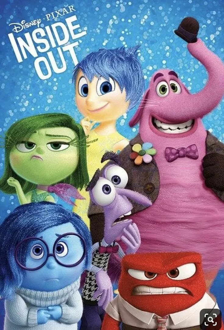Головоломка inside out. Пиксар inside out.