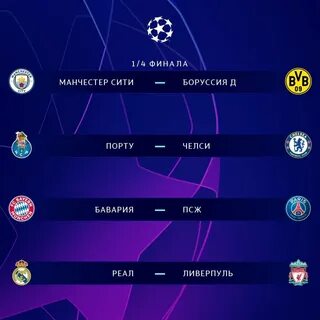 Во сколько играет лига чемпионов