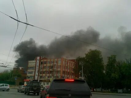 Пожар в пензе вчера