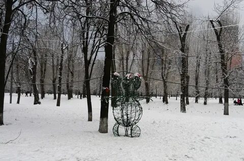 Парк красная пресня новый год