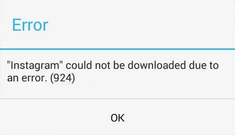 Error андроид