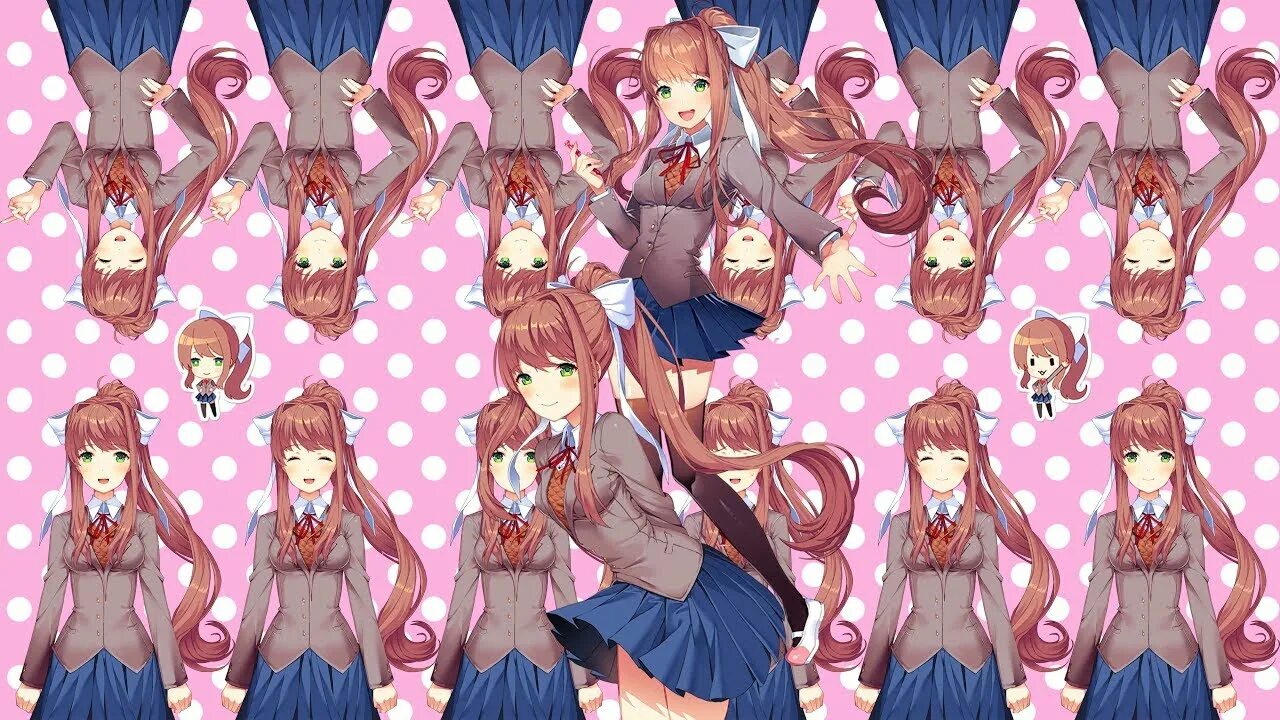 Doki Doki Literature Club Monika.