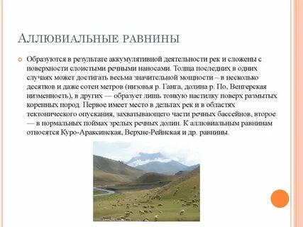 Аллювиальная равнина