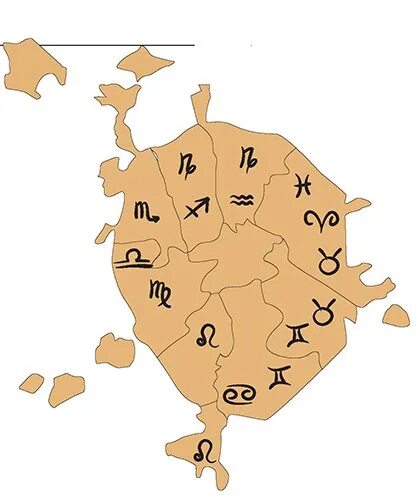 Астрологическая карта Москвы по знакам зодиака. Районы Москвы астрологическая карта. Астрологическая карта Москвы Брюса. Москва по зонам знаков зодиака. Карта брюса