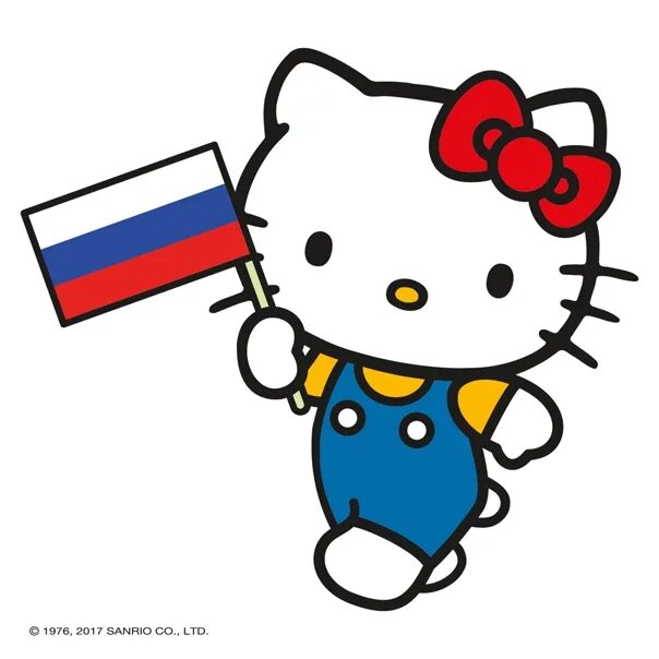 Хелло россия. Hello Kitty с флагом России. Хеллоу Китти Россия. Хелоок Китина фоне России. Hello Kitty на фоне российского флага.