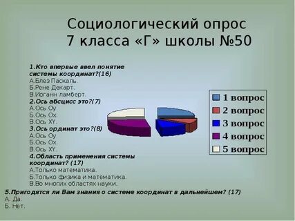 Семь опросы