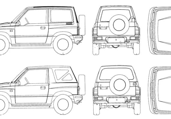 Suzuki Vitara 1997 чертеж. Suzuki Grand Vitara 1997 Blueprint. Suzuki Vitara чертеж. Сузуки Витара 1993 чертеж.