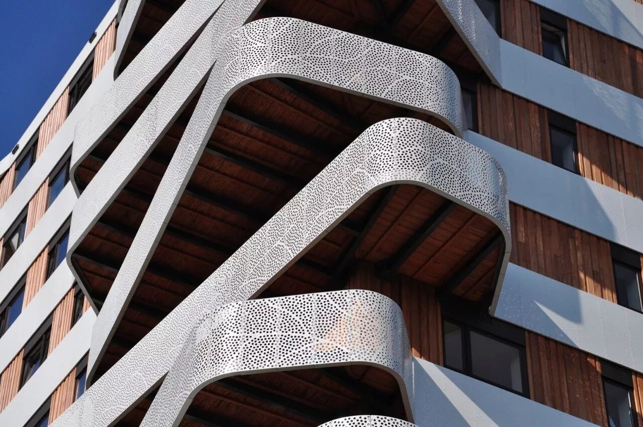 Архитектурный фасад. Инновационные здания. Сэндвич панели bvk фасад. Отделка здания. Материал здания.