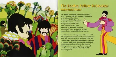 Beatles yellow submarine текст