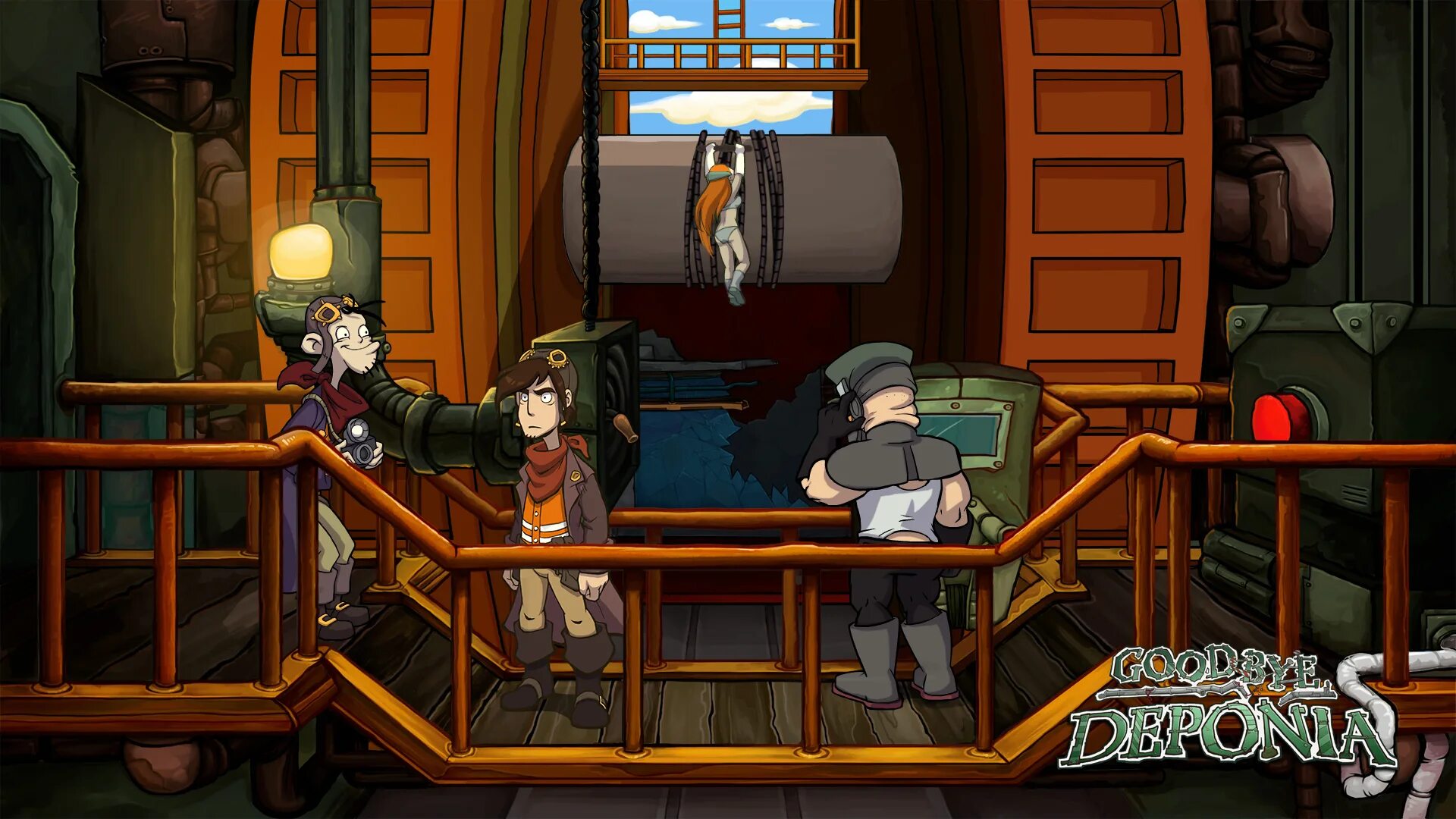 Гизмо Deponia. Deponia Daedalic Entertainment. Депония 3. Прощай Депония.