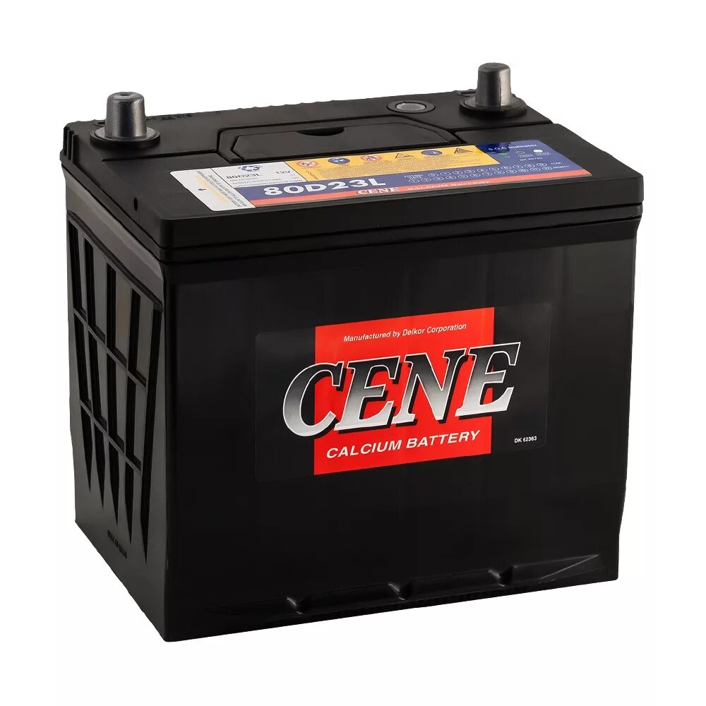 Battery москва. Аккумулятор cene 80d23l. Delkor 80d23r. Cene 80d23l 12в 70ач 600а. Аккумулятор Delkor 75d23l.