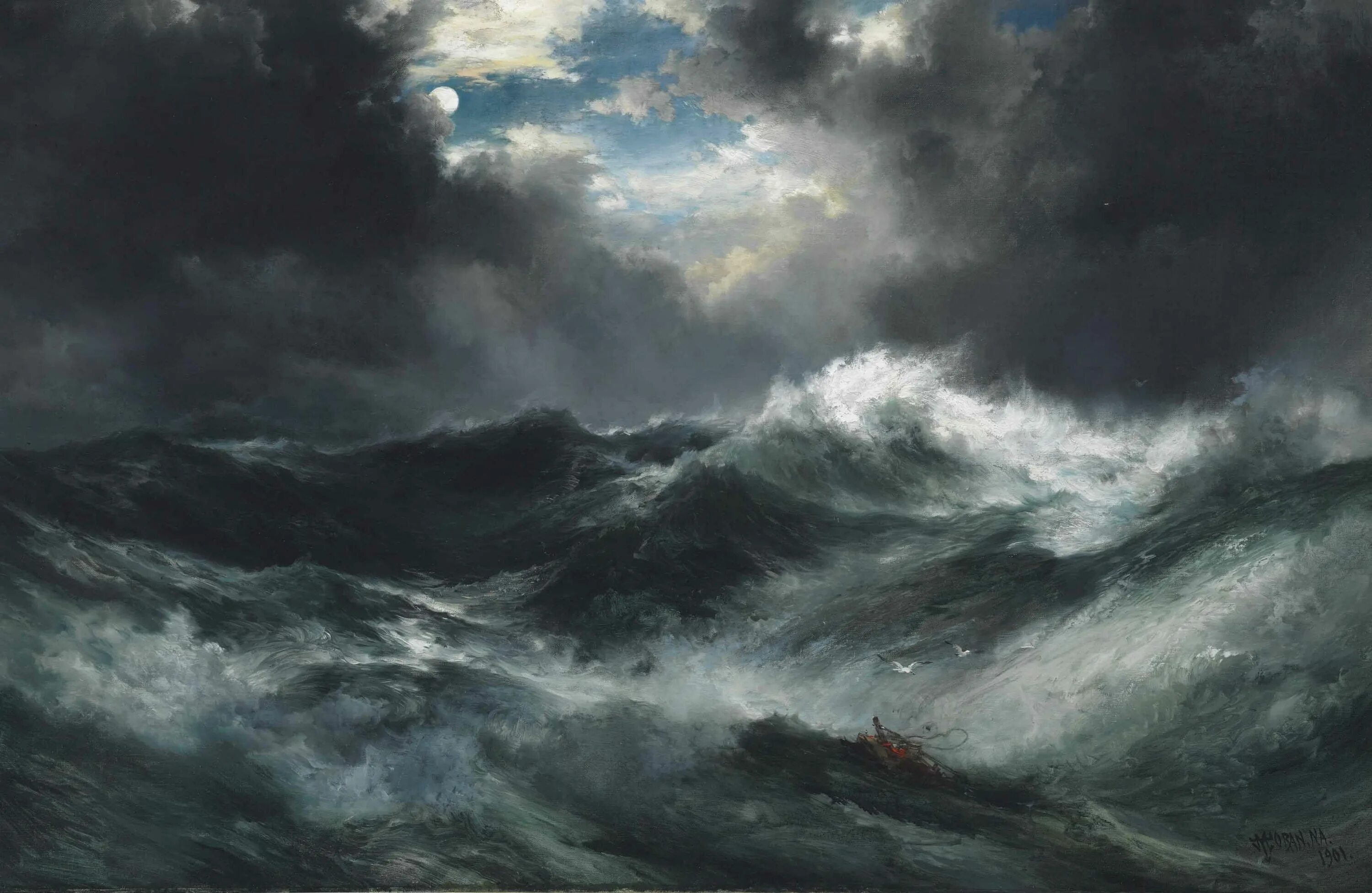 Бурное море ночью. Айвазовский шторм. айвазовский бурное море 1868.