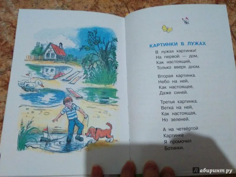 Барто Михалков Осеева чудо пропись. Барто Михалков и чудо пропись. Барто Михалков в прописях. В лужах картинки на первой дом как настоящий только вверх дном. Барто михалков осеева