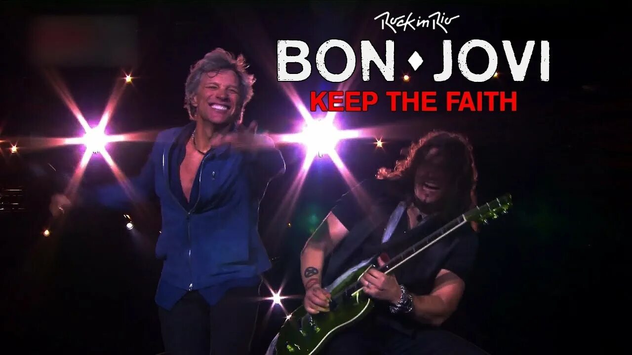 Bon jovi keep. Bon Jovi San Diego 2017. Bon Jovi Chicago 2017. Джон Бон Джови keep the Faith. Bon Jovi - Rock in Rio 2022.