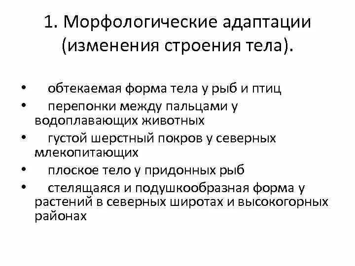 Рынок адаптируется к изменениям. Морфологические адаптации. Морфологическая адаптация форма тела. Морфологические адаптации таблица. Обтекаемая форма тела морфологические адаптации.