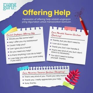 Offered helping