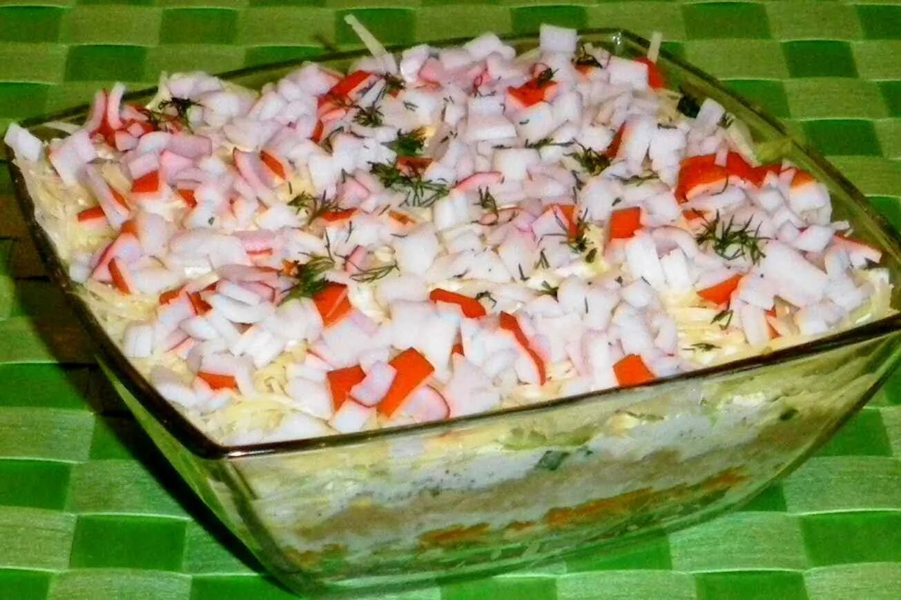 Крабовые палочки &quot;крабовый Дюшес&quot;. Салат с крабовыми палочками самый вкусный пошаговый. Салат Морское дно. Морской салат из крабовых палочек