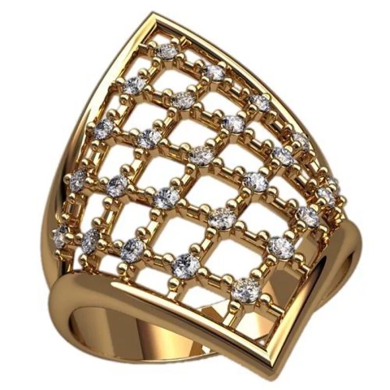 Кольцо золотое большое купить. Золотое кольцо с фианитами ромб 301-003-005. Восковки кольца 750 с бриллиантами. Кольцо Маркиз восковки. Перстень женский золотой.