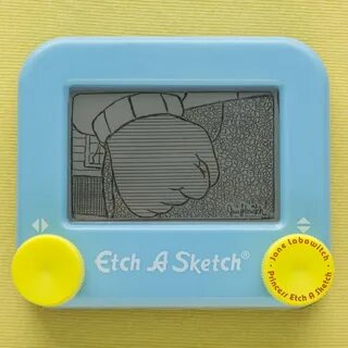 When you spend hours on an Etch A Sketch drawing and drop it.