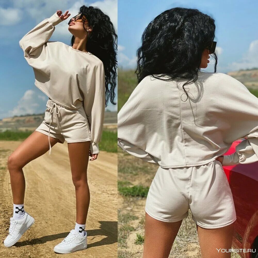 Летний спортивный костюм. Спортивный костюм с шортами женский. Спортивный костюм с шортами. Белый костюм найк с шортами женский. Летний спортивный костюм женский с шортами.