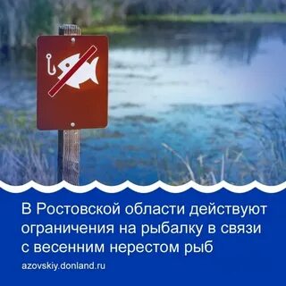 Запрет на ловлю ростовская область