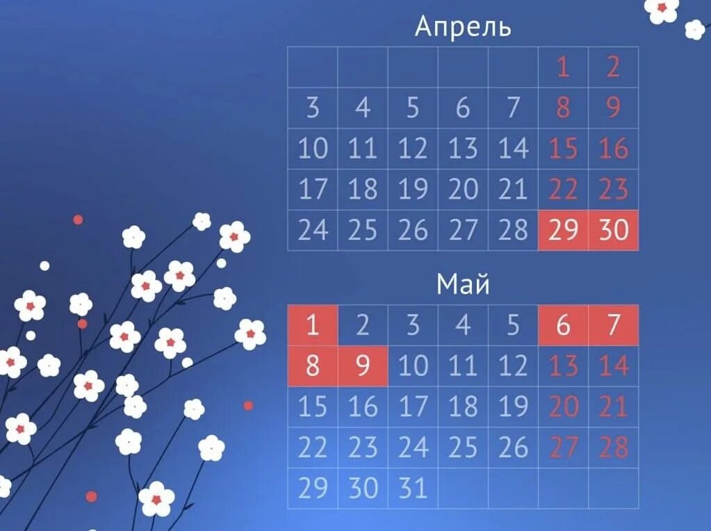 Сколько дней россия отдыхает на майские праздники