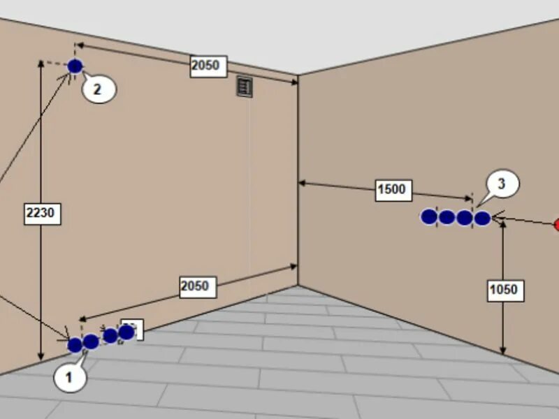 Высота розетки от пола стандарт. Схема разметки подрозетников. Размещение розеток. Расположение розеток. На каком уровне делают розетки