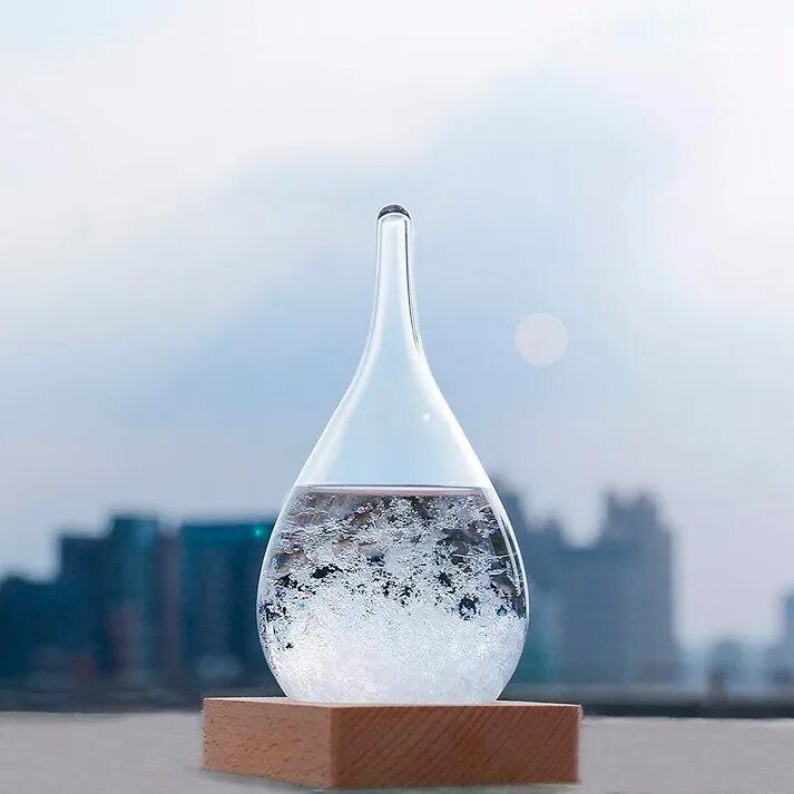 Барометр Фицроя Штормгласс. Метеостанция "Storm Glass". Штормгласс капля. Штормгласс декор снежный шар.