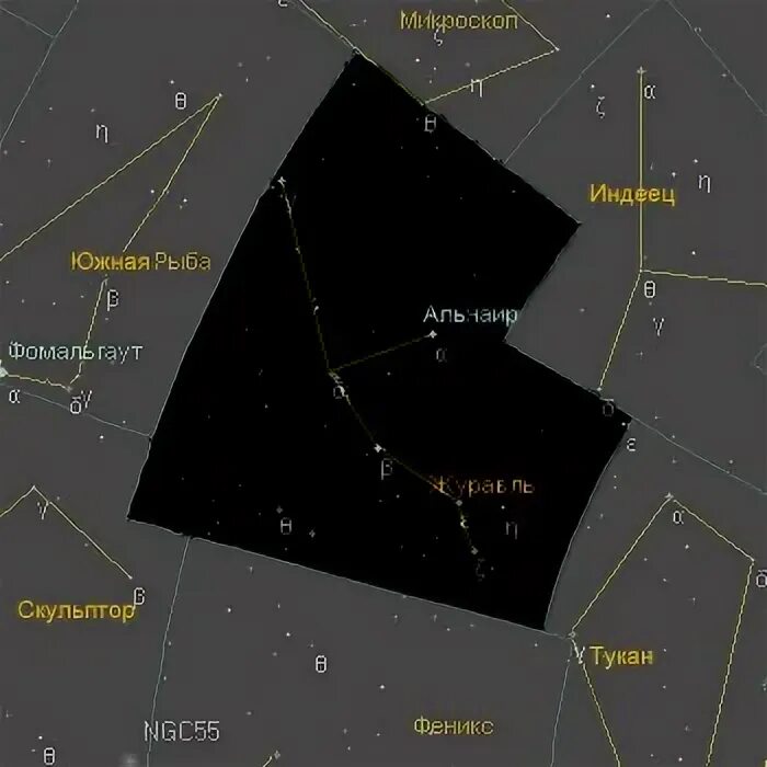 Альфа тукана каждый месяц исчезает