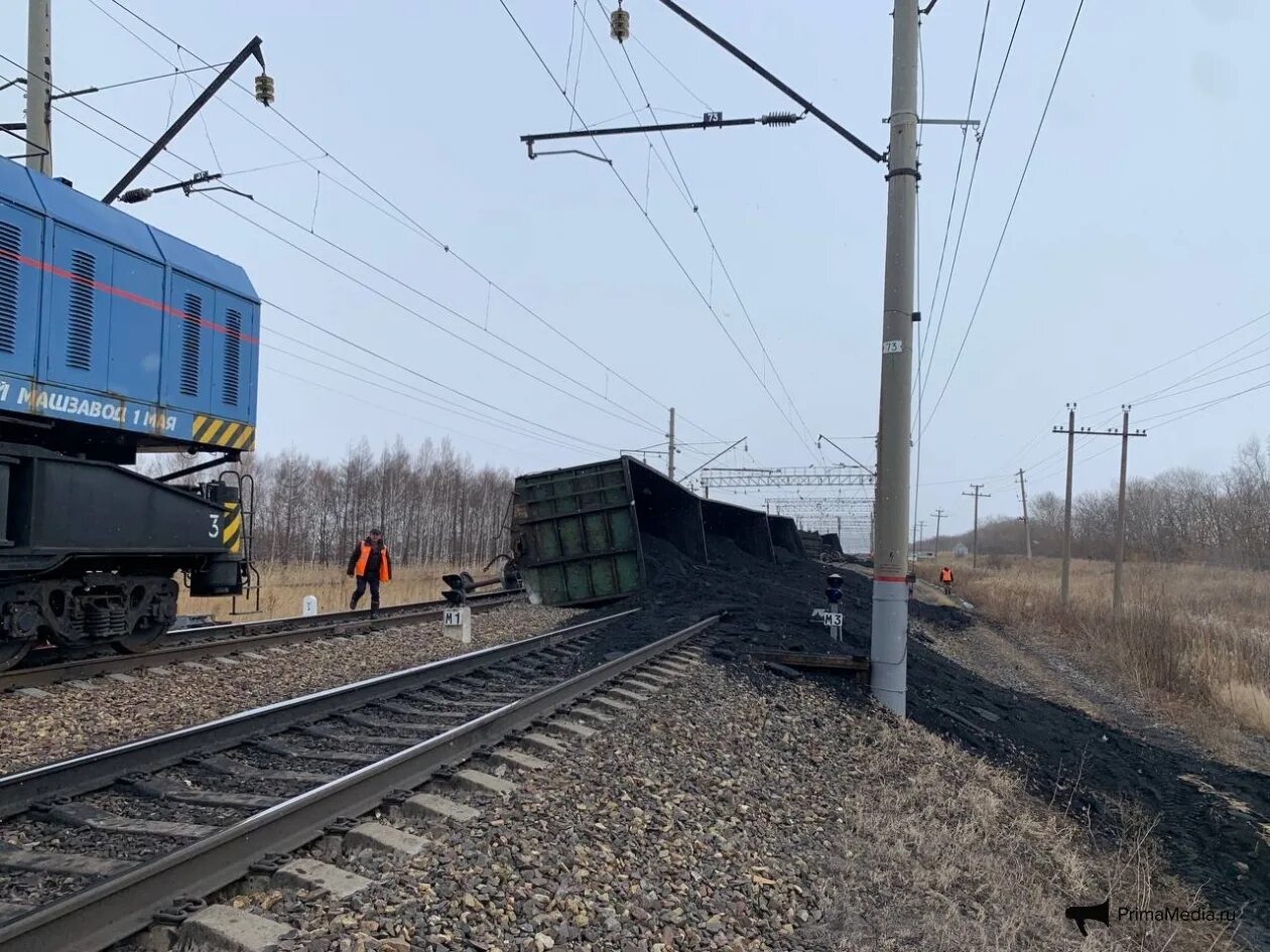 Минирование грузового поезда